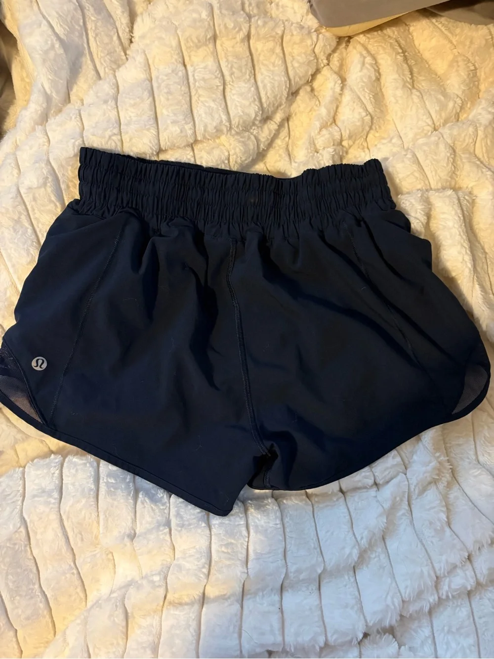 Lululemon High-Waist Women's Athletic Shorts — Navy